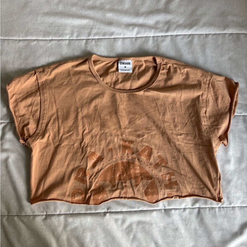 Gymshark Tan Crop Top